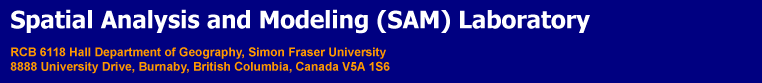 Spatial Analysis and Modeling (SAM) Laboratory