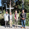 the Japanese delegation visiting Stanley Park in Vancouver