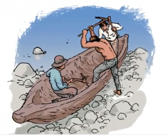 small number and the old canoe small number and the old canoe