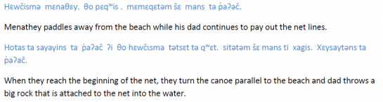 small number and the salmon harvest