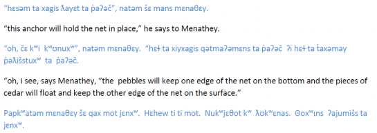 small number and the salmon harvest