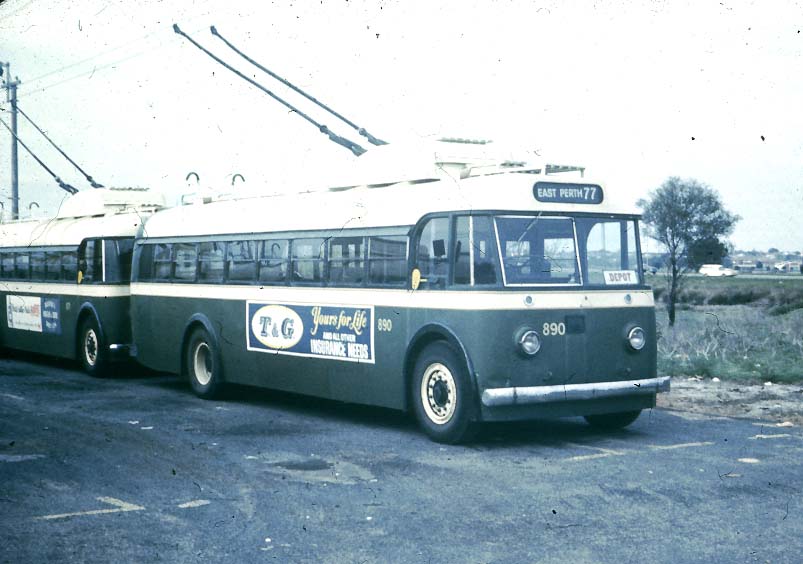 Perth Trolleybus Photos