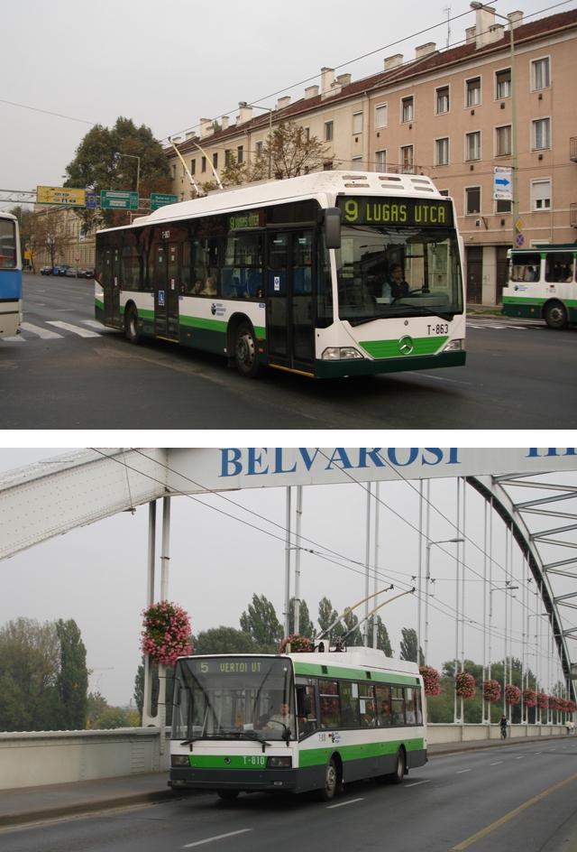 Szeged Trolleybus Photos