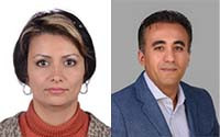headshot of researchers Fereshteh Mahmoudian and Jamal Nazari