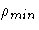 {{\rho}_{min}}