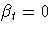{{\beta}_{t}=0}