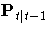 P_{t| t-1}