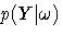 p(Y|\omega)
