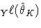 _Y \ell(\hat{\theta}_K)
