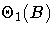 \Theta_1(B)