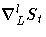 \nabla^l_L S_t