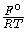 F^0 \over RT
