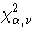 \chi^2_{\alpha,\nu}