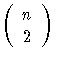 ( n \ 2 ) 
