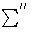{\sum}^{''}