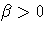 \beta\gt