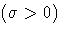 (\sigma \gt)