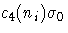c_{4}(n_{i})\sigma_{0}