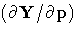 (\partial Y / \partial p)