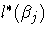 l^*(\beta_j)
