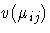 v(\mu_{ij})
