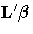 L'{\beta}