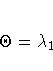 \Theta = \lambda_1