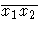 \overline{x_1x_2}