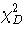 \chi_D^2