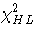 \chi^2_{HL}