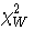 \chi^2_{W}