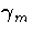 {\gamma}_m