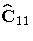\hat{C}_{11}