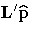 L' \hat{p}