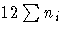 12\sum n_i
