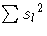 \sum{s_l}^2