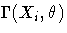\Gamma(X_i,\theta)