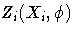 Z_i(X_i,\phi)