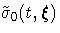 \tilde{\sigma}_{0}(t,{\xi})