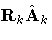R_k\hat{A}_k
