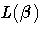 L({{\beta}})