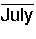 \overline{{{\hv July}}}
