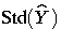 {Std}(\hat{Y})
