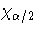 \chi_{\alpha/2}