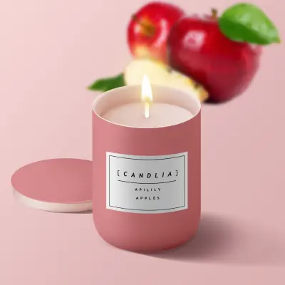 Link to a product details page of a Apilily Apples candle