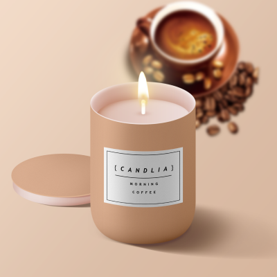 Link to a product details page of a Morning Coffee candle