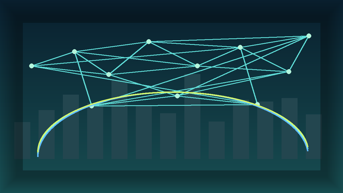 Fiber optic network optimization illustration