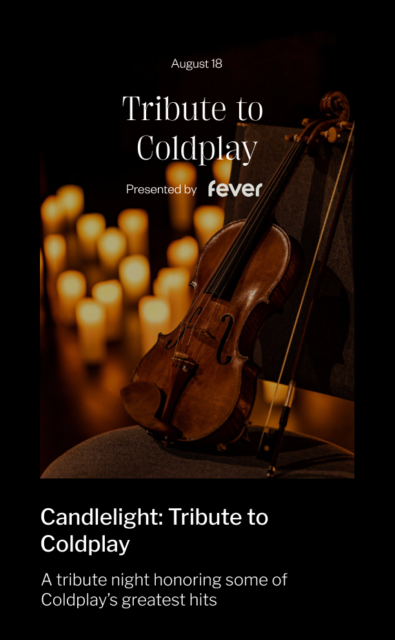 Tribute to Coldplay show