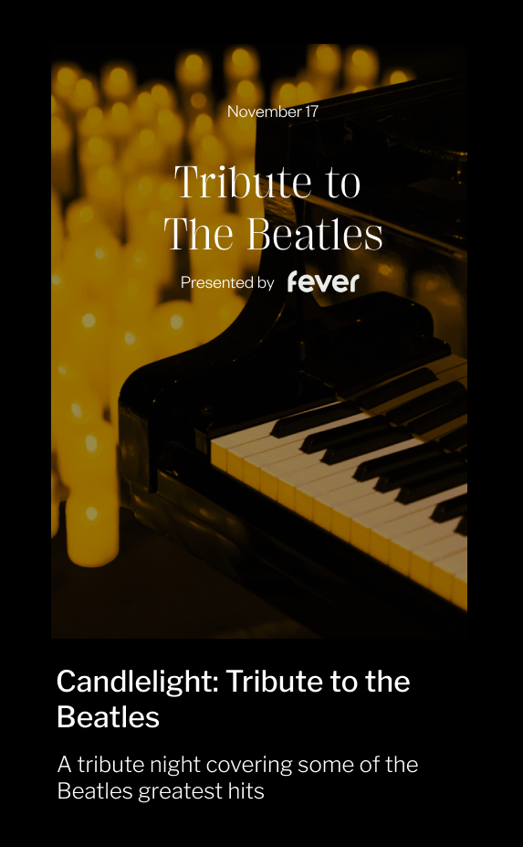 Tribute to the Beatles show