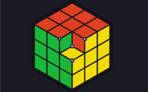 Rubik's Coaster